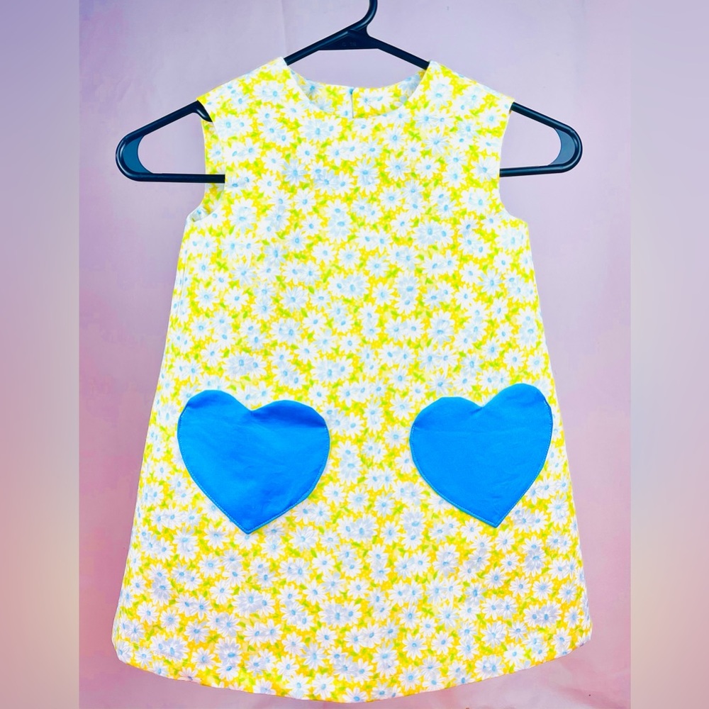 Yellow flower dress